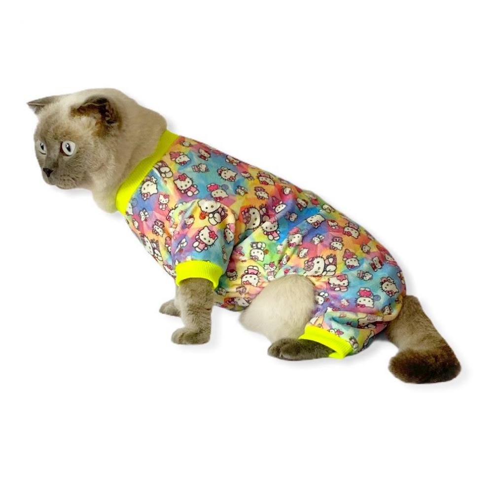 Kitty Penye Tulum Kedi Tulumu Kedi Pijaması