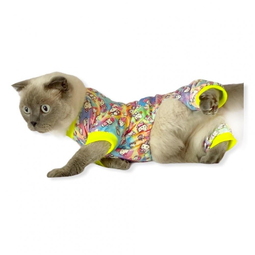 Kitty Penye Tulum Kedi Tulumu Kedi Pijaması
