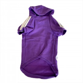 Adidog Purple Hoodie Kapşonlu Sweatshirt Orta ve Büyük Irklar İçin